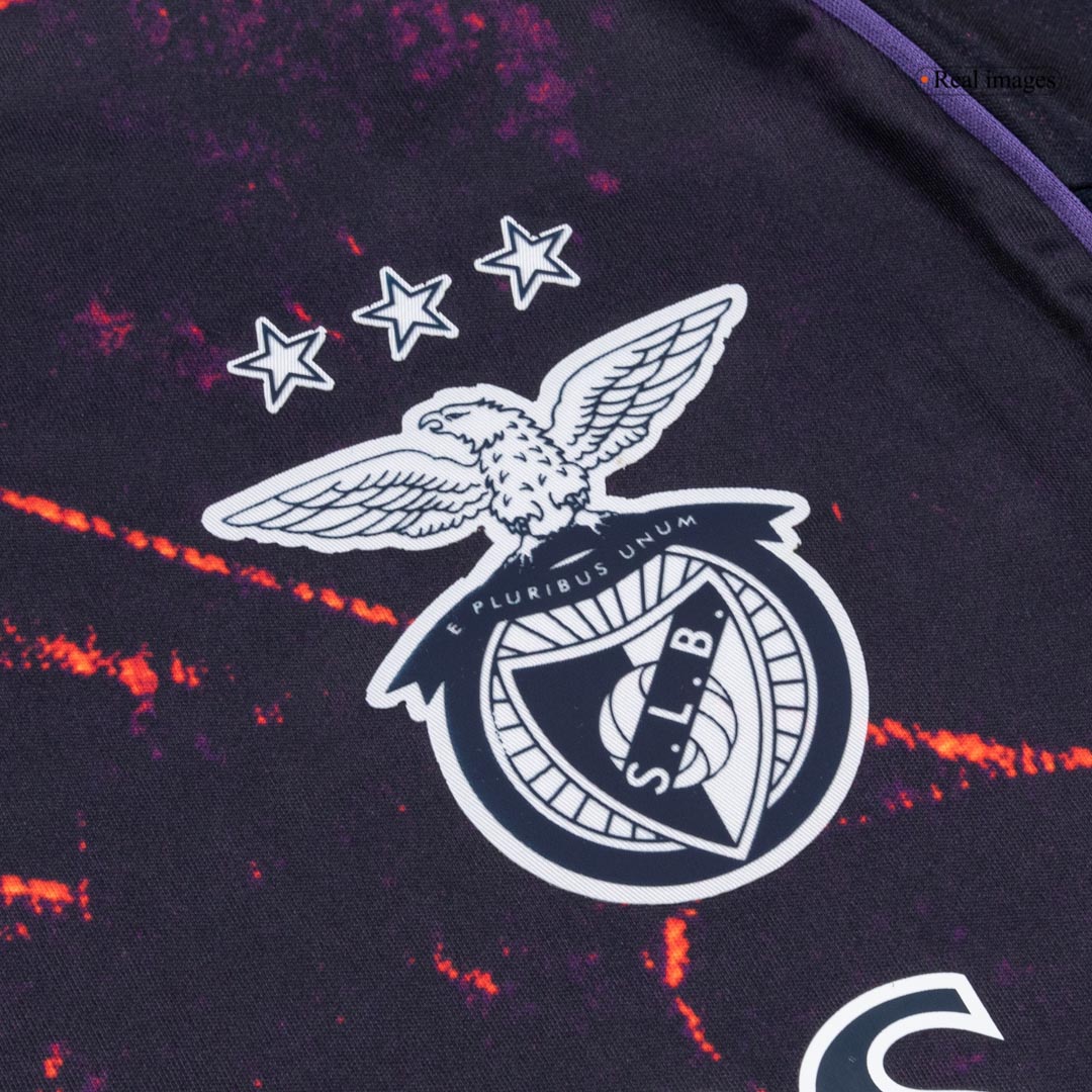 Benfica Fourth Away Maillot 2025/26 Bleu marine