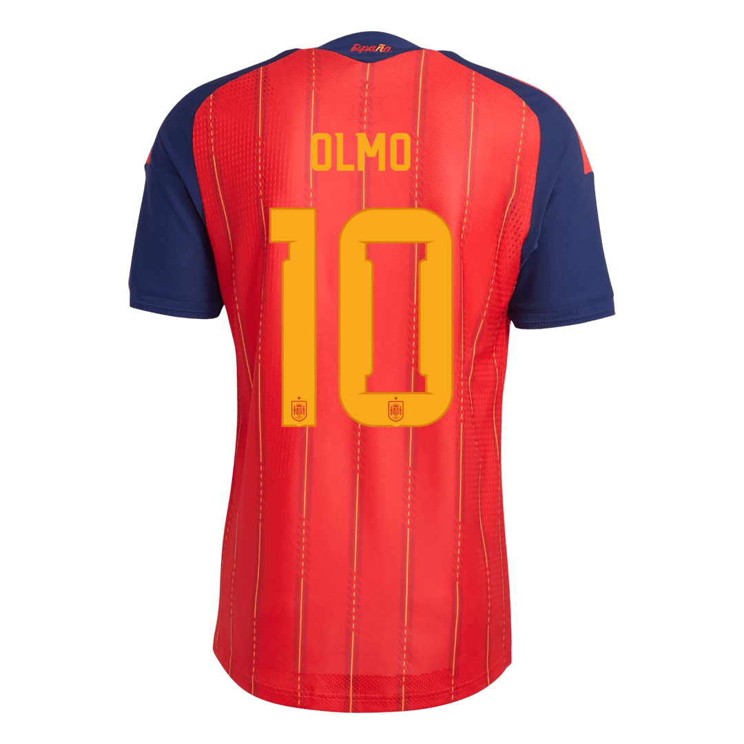 OLMO #10 Spain Home Shirt - 2026 World Cup Red Player