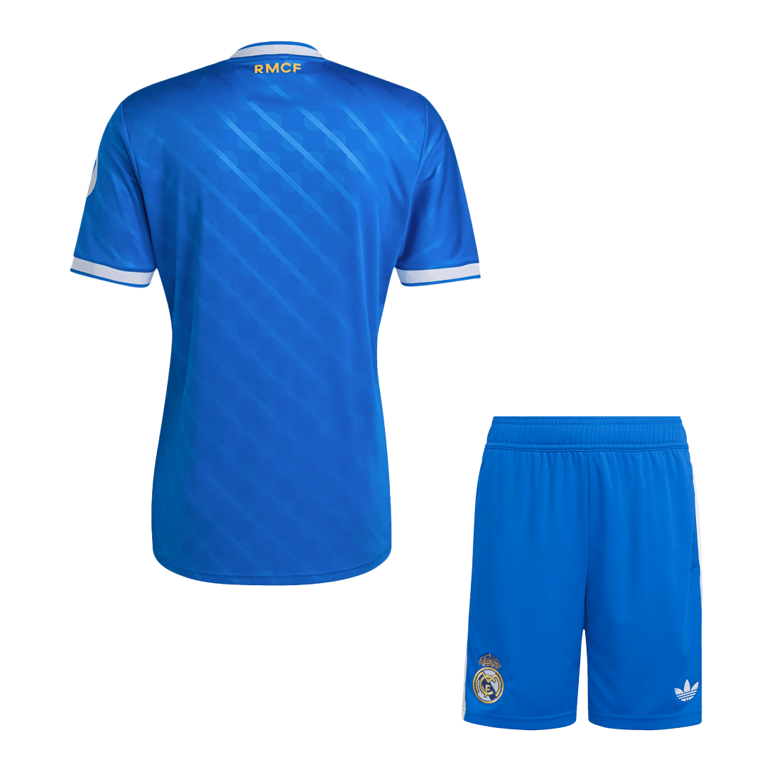 Real Madrid Troisième Maillot Kit 2025/26 Bleu