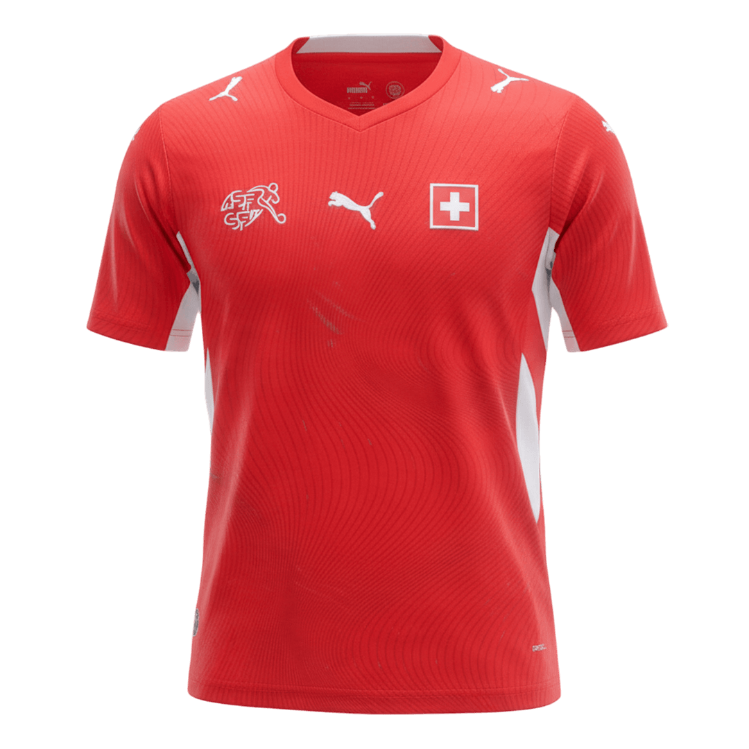 Maillot domicile Suisse - Coupe du Monde 2026 Rouge