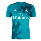 Maillot rétro du Real Madrid Third 2017/18 Bleu