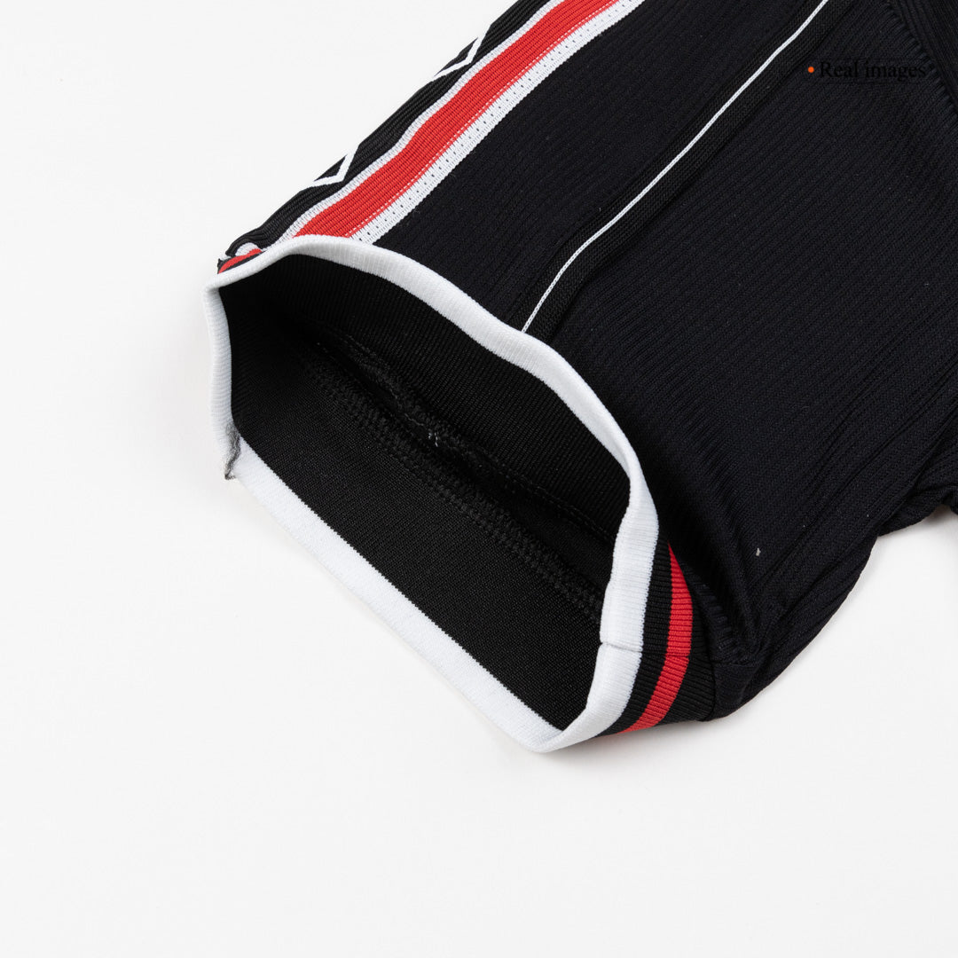 Rétro Maillot Extérieur Manchester United 1998 Noir