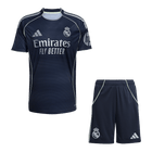 Men Real Madrid Extérieur Maillot Kit 2025/26 Bleu marine - Super