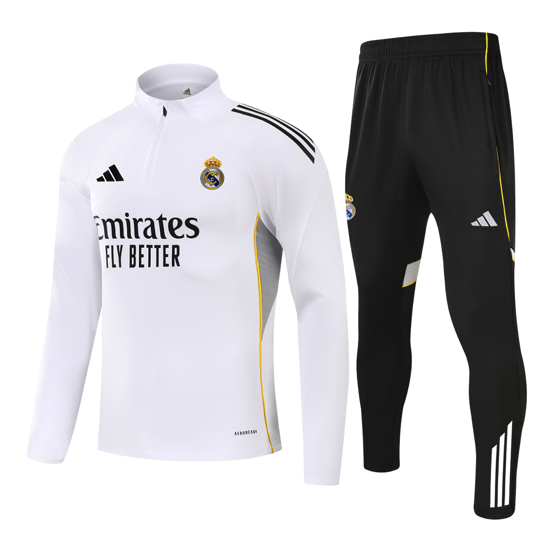 Kit sweat Real Madrid 2025/26 Blanc