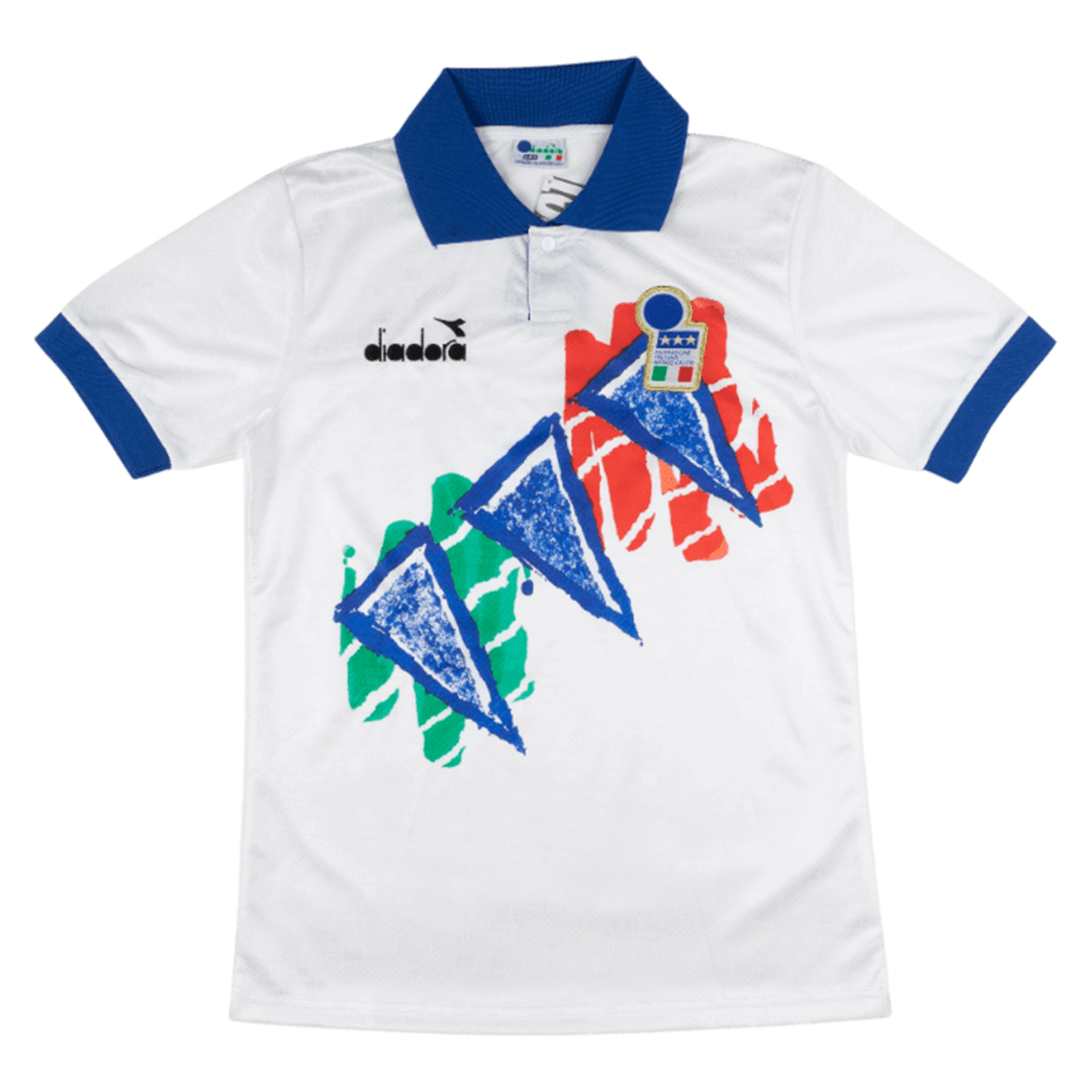 Maillot Rétro Italie Avant-Match 1994 Blanc
