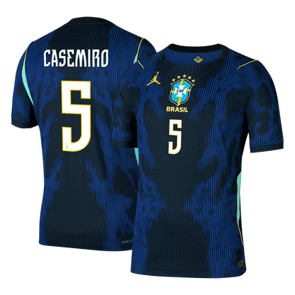 CASEMIRO #5 Brazil Away Shirt - World Cup 2026 Navy Player