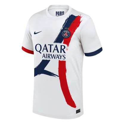 Champions of Europe #26 PSG Extérieur Maillot 2024/26 Blanc - CHAMPIONS OF EUROPE