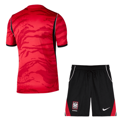 South Korea Home Jersey Kit - 2026 World Cup Red&Black