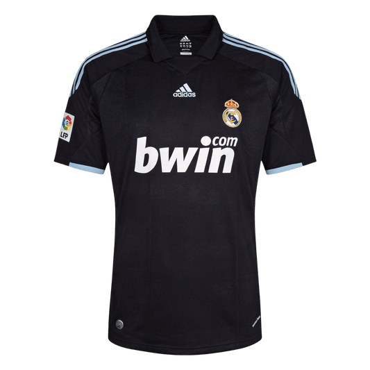 Maillot Rétro Real Madrid Extérieur 2009/10 Noir