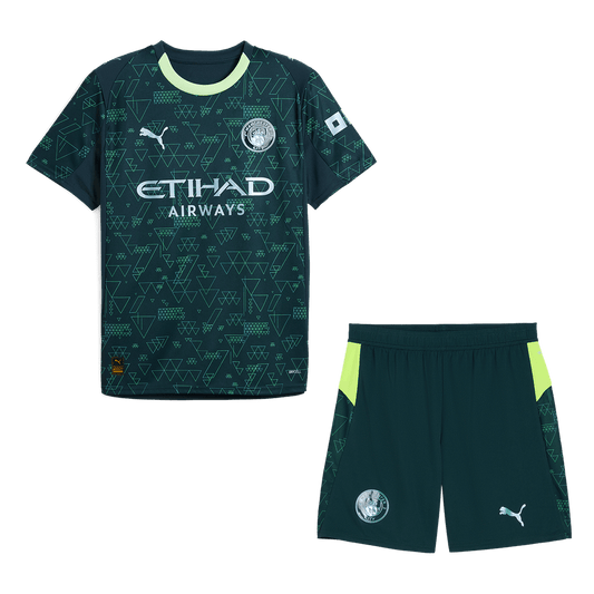 Maillot Extérieur Quatre Manchester City 2025/26 Vert