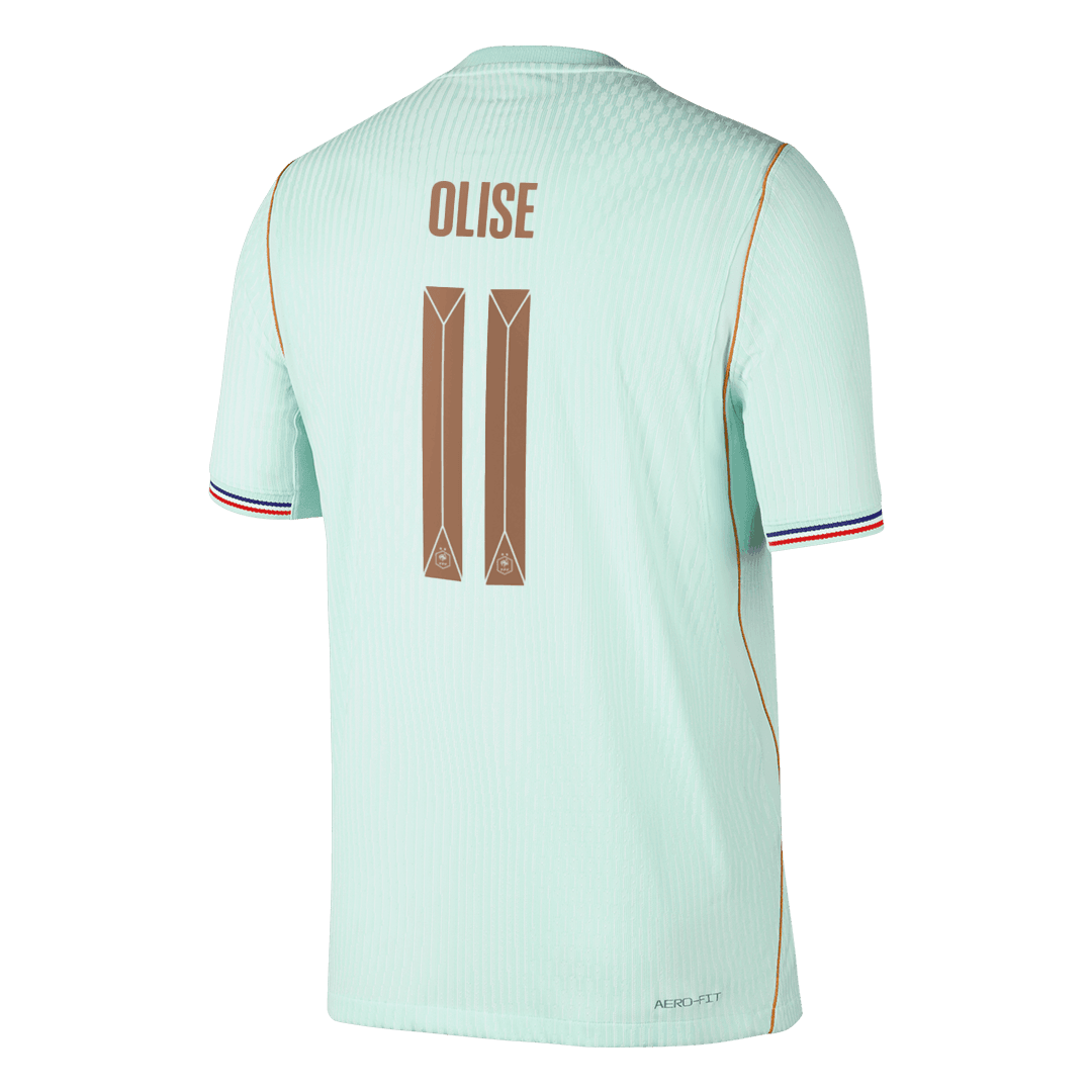 OLISE #11 France Away Jersey - World Cup 2026 Green Player