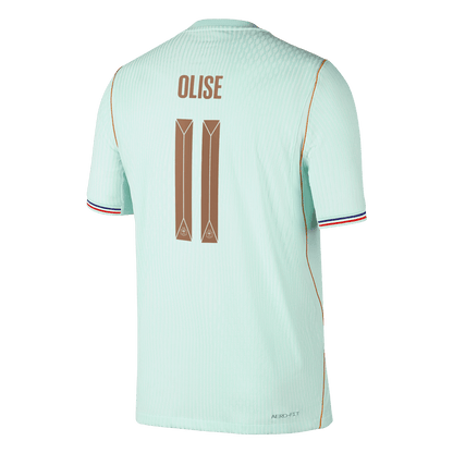 OLISE #11 France Away Jersey - World Cup 2026 Green Player
