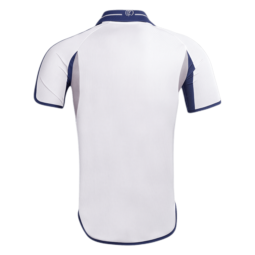 Maillot Rétro Real Madrid Domicile 2000/01 Blanc
