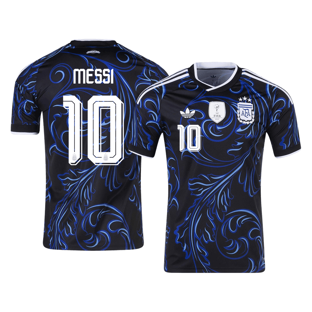 MESSI #10 Maillot Extérieur Argentine - Coupe du Monde 2026 Noir