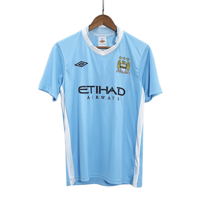 Maillot Rétro Domicile Manchester City 2011/12 Bleu