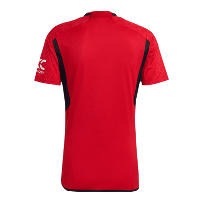 MOUNT #7 Manchester United Domicile Maillot 2023/24 Rouge - UCL