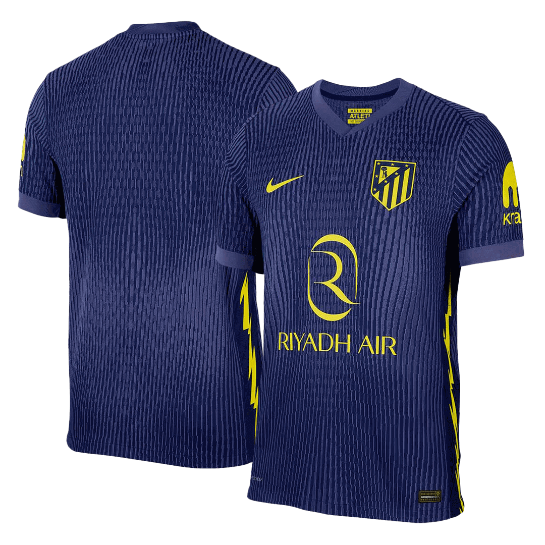 Atletico Madrid Maillot Extérieur 2025/26 Bleu marine Joueur