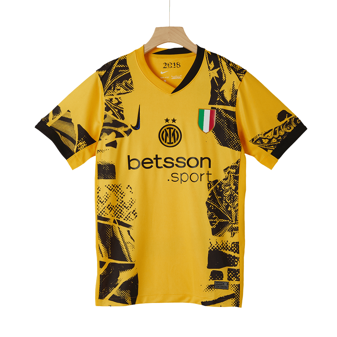 Inter Milan Third Maillot 2024/25 Jaune