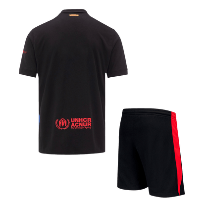 Kit Maillot Extérieur Barcelone 2024/25 Noir