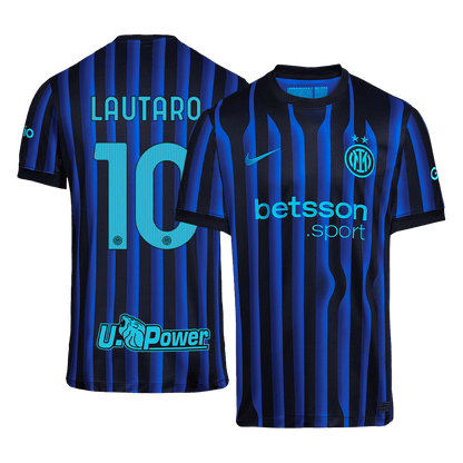 LAUTARO #10 Inter Milan Domicile Maillot 2025/26 Blue&Black