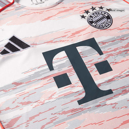 N.JACKSON #11 Bayern Munich Away Jersey 2025/26 White