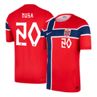 NUSA #20 Norway Home Shirt - 2026 World Cup Red Player