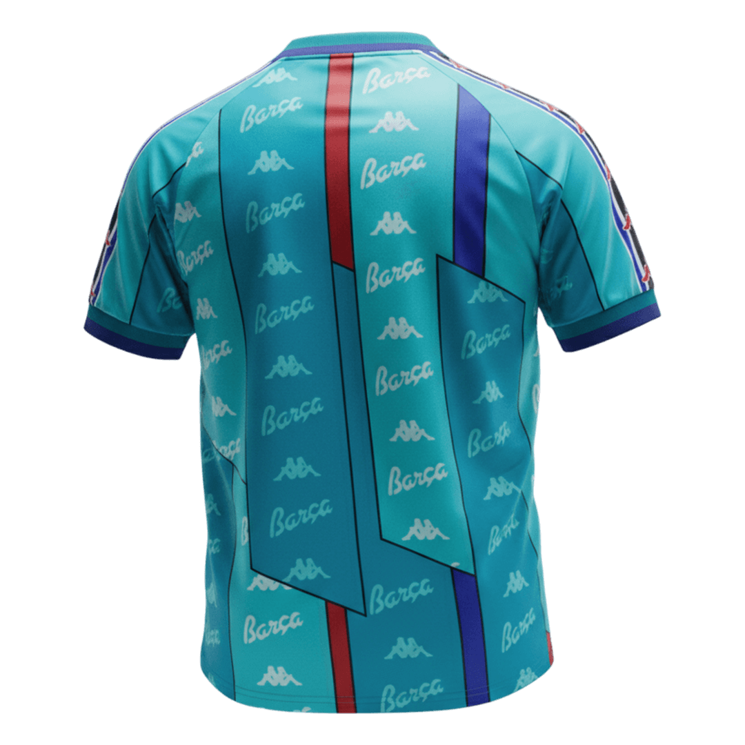 Retro Barcelona Extérieur Maillot 1996/97 Bleu