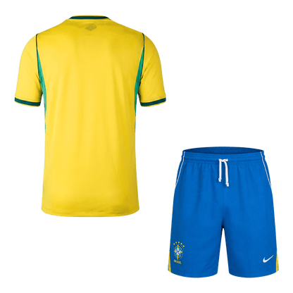 Men Brésil Domicile Maillot Kit - Coupe du Monde 2026 Jaune - Super