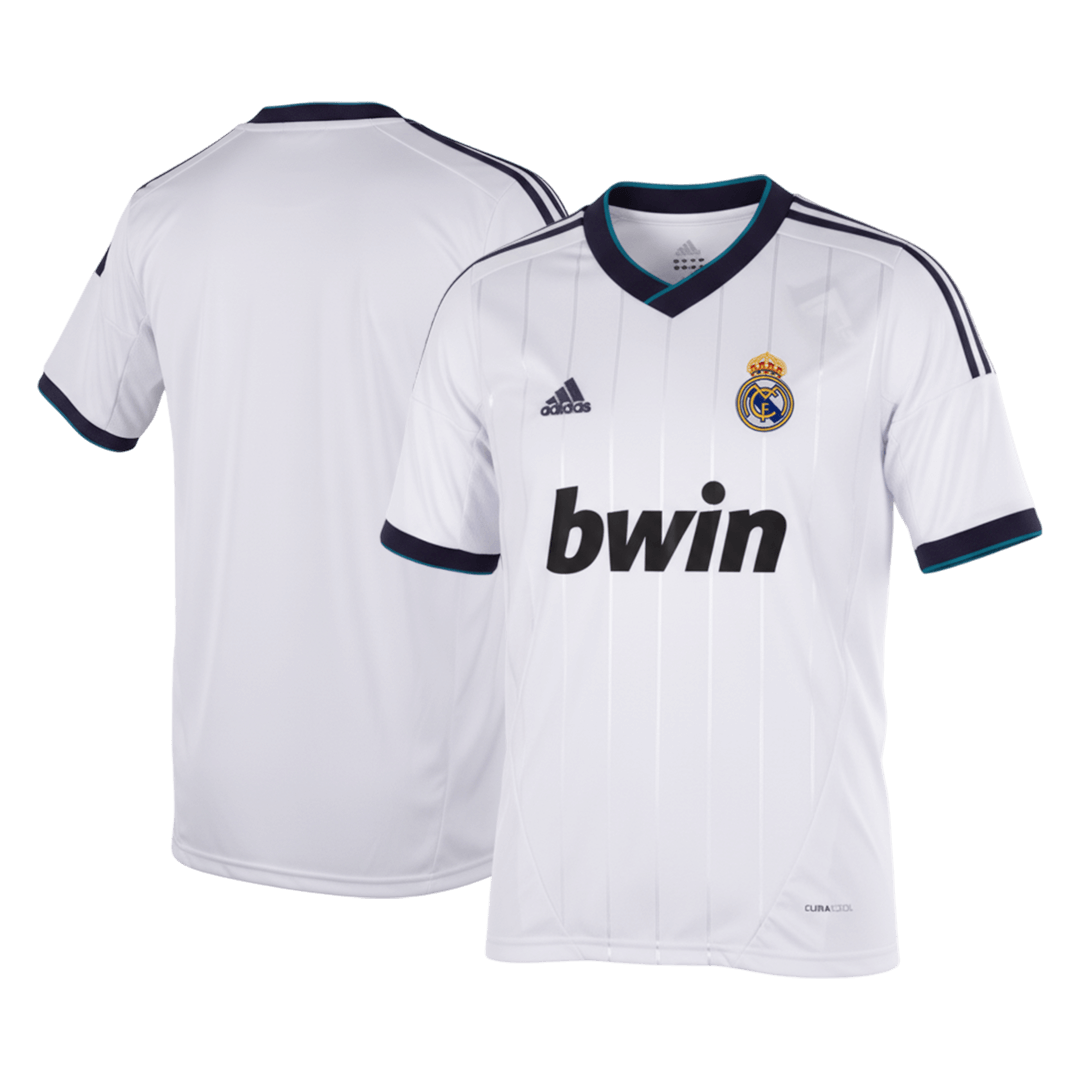 Maillot Rétro Domicile Real Madrid 2012/13 Blanc