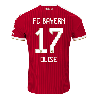 OLISE #17 Bayern Munich Domicile Maillot 2026/27 Rouge Joueur