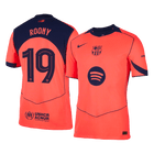 ROONY #19 Barcelone Troisième Maillot 2025/26 Orange Joueur - UCL