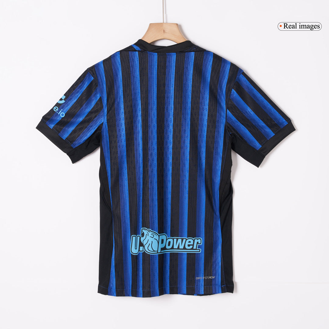 DUMFRIES #2 Inter Milan Domicile Maillot 2025/26 Bleu&Noir Joueur