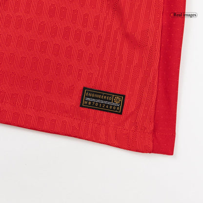O.DEMBÉLÉ #10 PSG Troisième Maillot 2025/26 Rouge Joueur