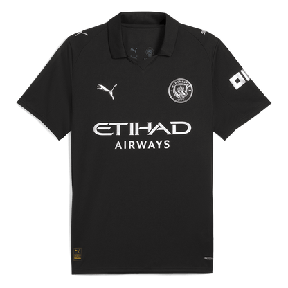 Maillot Extérieur CHERKI #10 Manchester City 2025/26 Noir