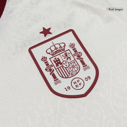 RODRIGO #16 Espagne Maillot Extérieur - Coupe du Monde 2026 Blanc Joueur