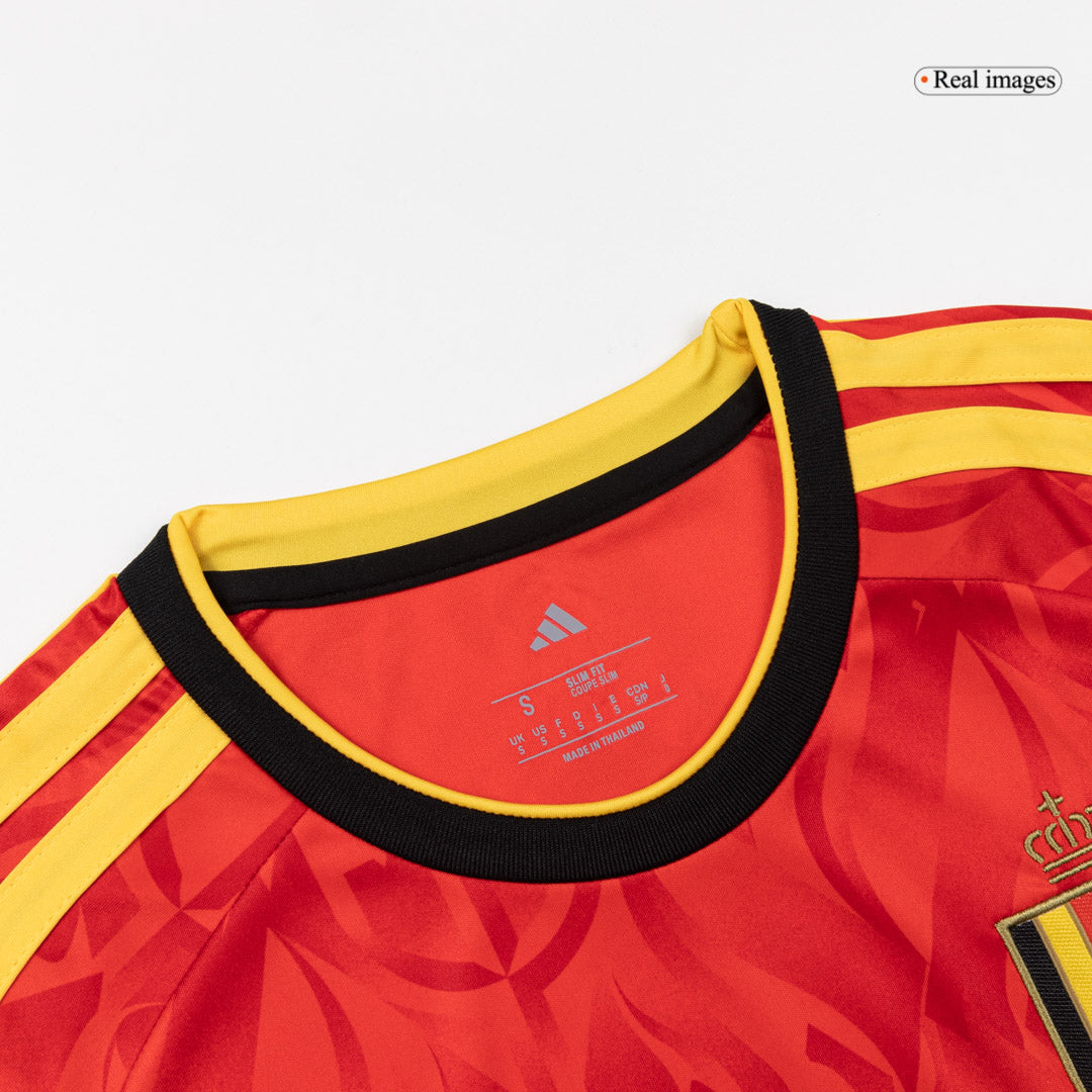 LUKAKU #9 Belgium Home Shirt - World Cup 2026 Red