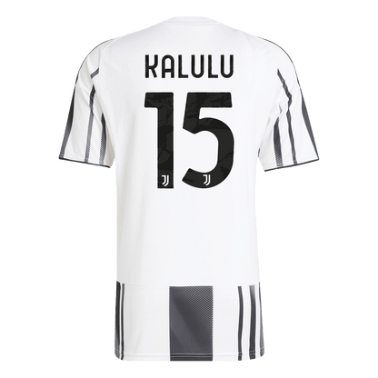 KALULU #15 Juventus Domicile Maillot 2025/26 Noir&Blanc
