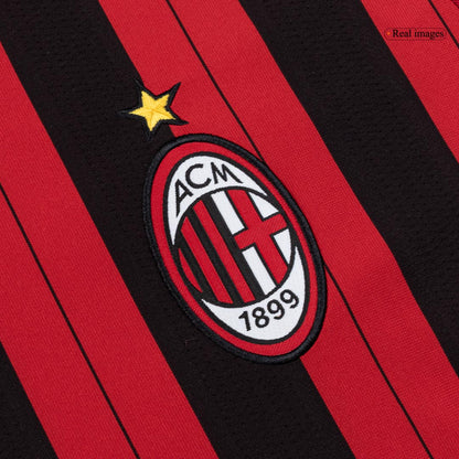 Retro AC Milan Domicile Maillot 2013/14 Rouge&Noir