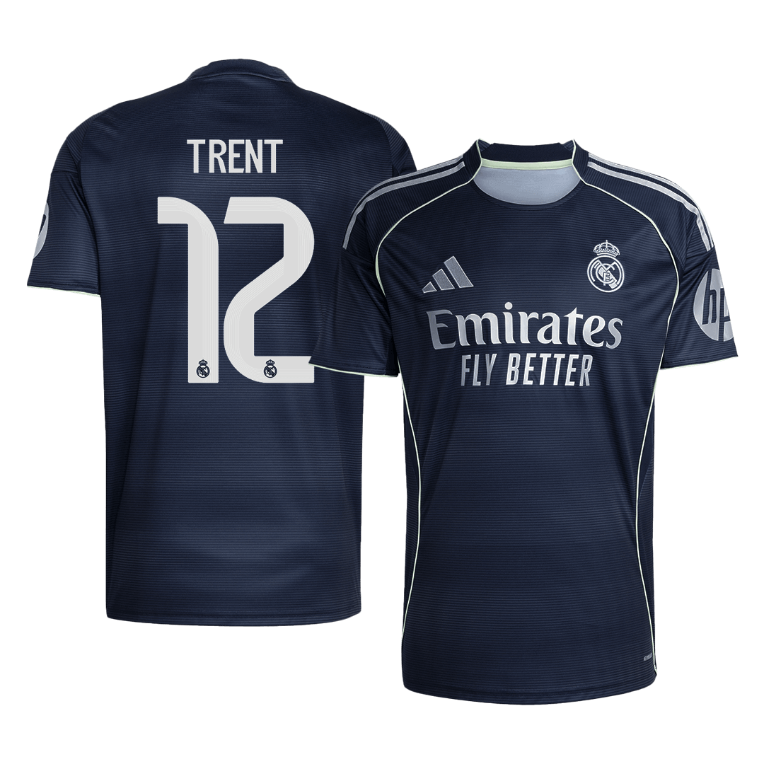 TRENT #12 Real Madrid Extérieur Maillot 2025/26 Bleu marine - Superbe