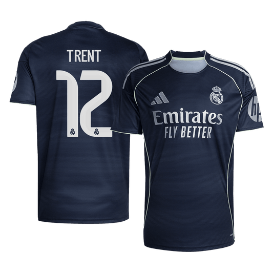 TRENT #12 Real Madrid Extérieur Maillot 2025/26 Bleu marine - Superbe