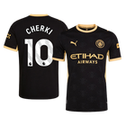 CHERKI #10 Manchester City Extérieur Maillot 2026/27 Noir Joueur