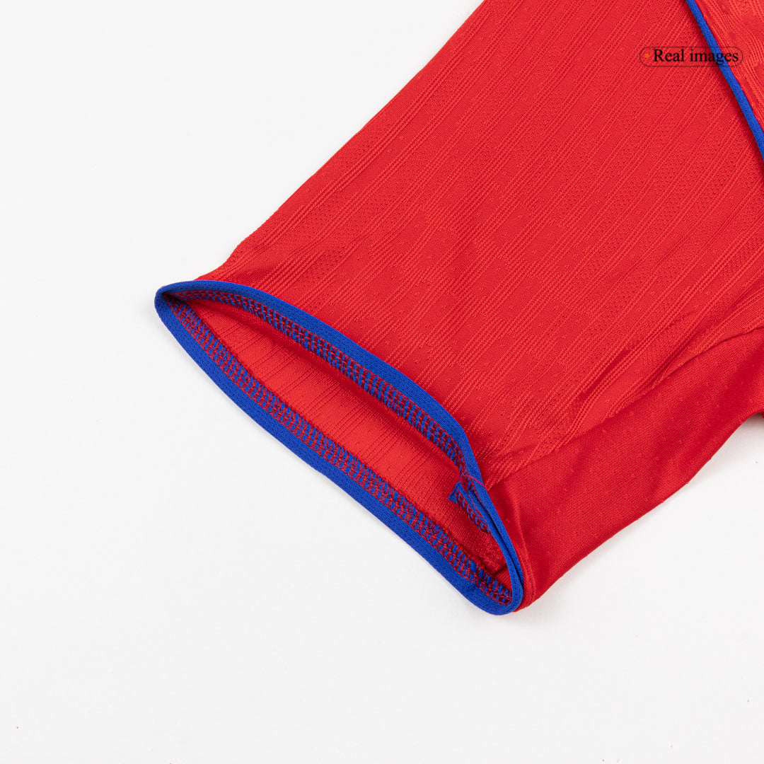 O.DEMBÉLÉ #10 PSG Troisième Maillot 2025/26 Rouge Joueur