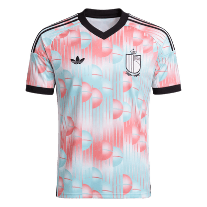 Maillot Extérieur Belgique - Coupe du Monde 2026 Bleu&Rose