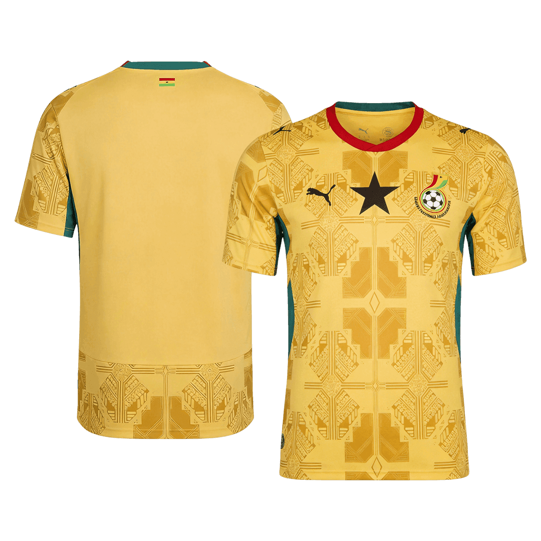 Maillot Extérieur Ghana - Coupe du Monde 2026 Jaune