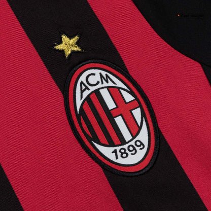 Retro AC Milan Domicile Maillot 2009/10 Rouge&Noir
