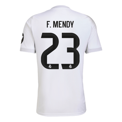 F.MENDY #23 Real Madrid Domicile Maillot 2025/26 Blanc - Super