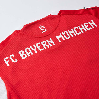 Bayern Munich Domicile Maillot 2025/26 Rouge Joueur