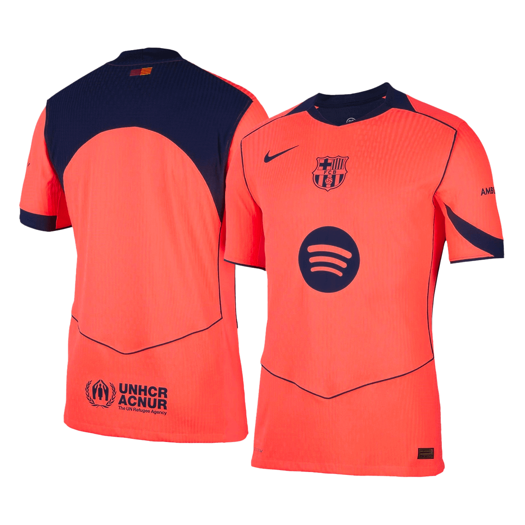 Troisième maillot Barcelone 2025/26 Orange Joueur