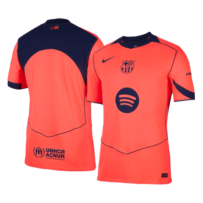 Troisième maillot Barcelone 2025/26 Orange Joueur