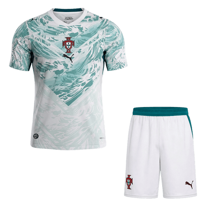 Portugal Kit Extérieur - Coupe du Monde 2026 Blanc et Vert